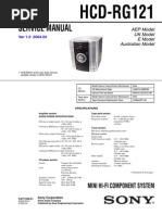 HCD RG121+Sony+Audio