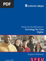 Download Higher Care - Unit 2 - Sociology for Care by Jen SN21332403 doc pdf