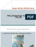 Percobaan Kimia Sederhana