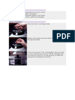 Centrifugation a Centrifuge Separates a Heterogeneous Mixture of Solid And