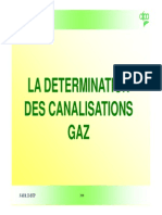 Détermination Diamètre Canalisations Gaz PDF