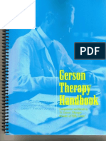 Gerson Therapy Handbook