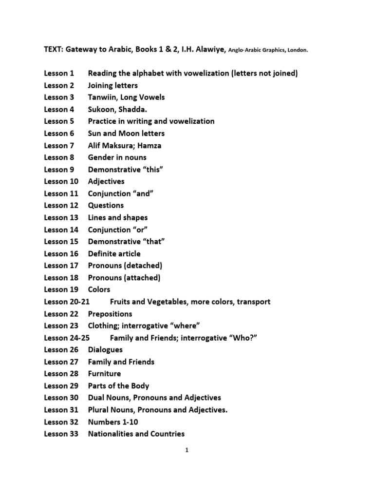 Additional Arabic Drills PDF Linguistic Typology Philology
