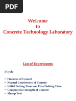 Civil Engineering Concrete Technology Lab Manual Engineering
