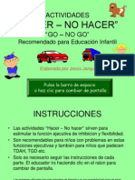 Actividades Hacer No Hacer Infantil