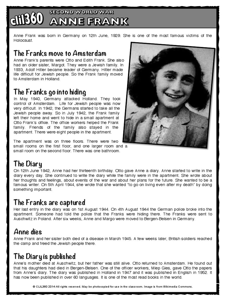 Anne Frank | PDF | Anne Frank | Diary