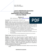 Articulo Metodologia Administracion de Proyectos -Mendoza