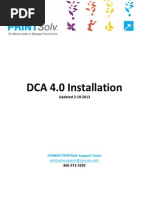 PRINTSolv DCA 4 0 Installation 