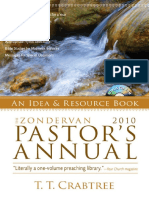 2010 Zondervan Pastor's Annual by T. T. Crabtree, Excerpt