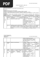 Planificacion Kinder A y B
