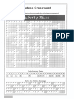 Puberty Blues Crossword Type