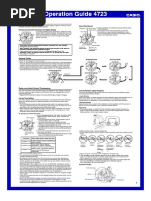 casio wave ceptor 4723