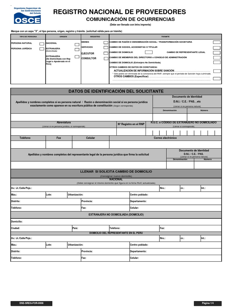 Formulario rnp pdf compa a de responsabilidad limitada business
