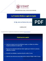 La Funcion Medico Legal en El Pais