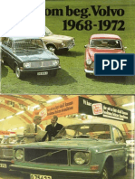 Fakta Om Beg. Volvo 1968-1972 RSP-PV 766 73 Feiten Over Volvo 1968-1972 RSP-PV 766 73