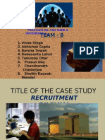 Recruitment Dilemma