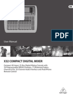 Behringer X32 Compact Manual