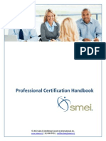 Smei Professional Certification Handbook - Original