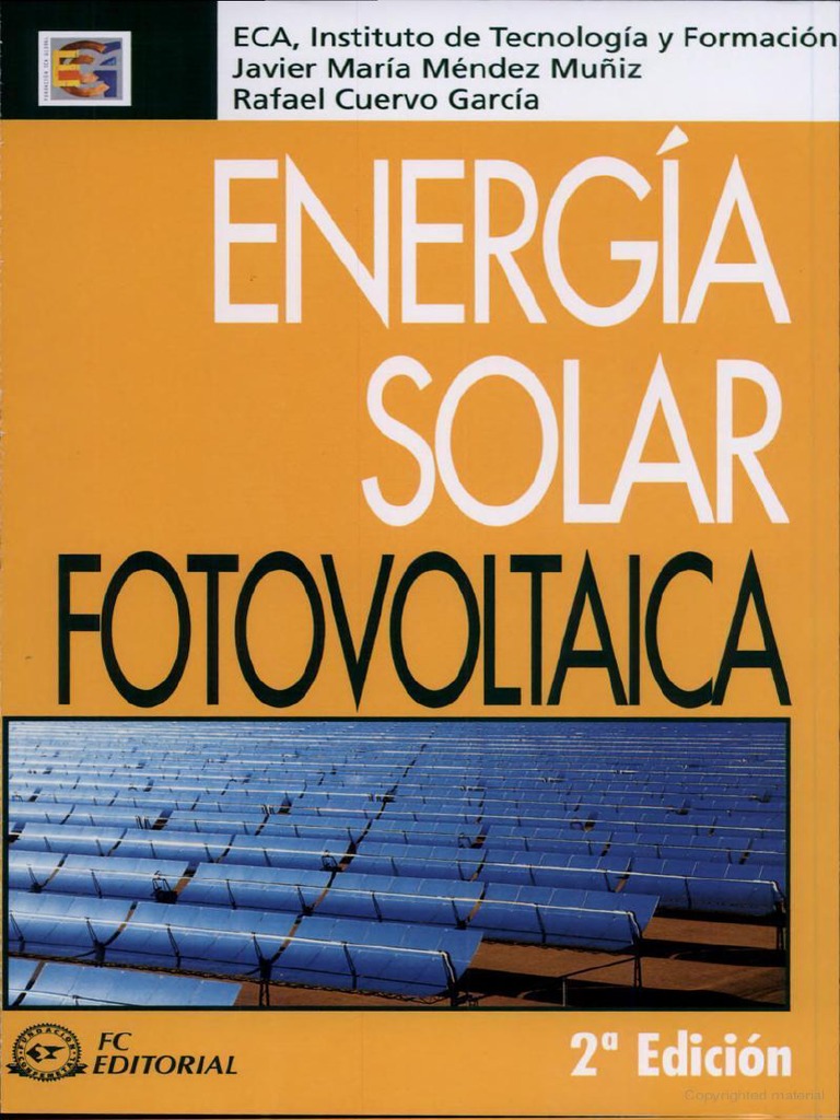 Energia Solar Fotovoltaica | PDF