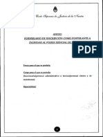 Formulario de Inscripción para Aspirantes Trabajar en El Poder Judicial