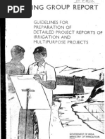Download Guidelines DPR Irrigation and Multipurpose Project CWC by balwant singh negi SN21343630 doc pdf