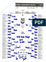 Gov. Rick Scott 2014 NCAA Bracket