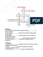 Teka Silangkata KATA KERJA