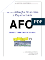 Noções da administração Financeira e Orçamentaria