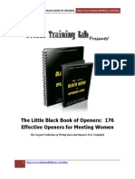 Little Black Book of Openers Training Lab