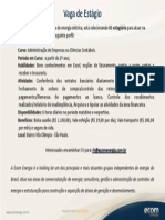 Vaga de estágio Financeiro - 19.03.14