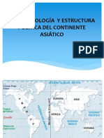 GEOMORFOLOGÍA  Y ESTRUCTURA POLITICA DEL CONTINENTE ASIÁTICO