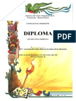 Modelo Diploma GUATEMALA