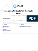 Replacing Nintendo Wii Bluetooth Board: Written By: Andrew Bookholt