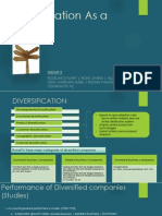 Group 2 Diversification