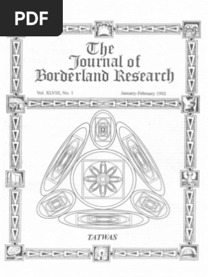 Journal Of Borderland Research Vol Xlviii No 1 January