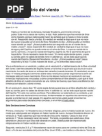 El Libre Albedrío del Viento