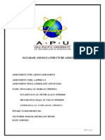 Database and Data Structure Assignment