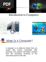 Introduction To Computers