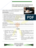 Curso Ortografía Redacción Profesionales