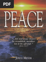 Peace Joyce Meyer