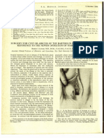 1.7 Surgery For Cyst or Abscess of The Bartholin Gland With Special Reference To The Newer Operatas