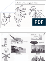 Making A Model of A Hydroelectric Turbine Using Platic Plates