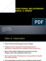 4. Functional Relationship - Rural & Urban