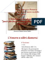Petrarca - L'amore e Altri Demoni Di SerenaTodaro