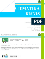 MATEMATIKA BISNIS (by.yettifitriyanti)