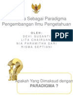 Pancasila Sebagai Paradigma Pengembangan Ilmu Pengetahuan (By - Yettifitriyanti)