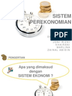 Sistem Perekonomian (By - Yettifitriyanti)