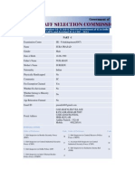 Application Details of Registration-Id: 51160417060 For Recruitment of Si in Delhi Police & Capfs and Assistant Si in Cisf - 2014