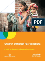 Children of Migrant Poor in kolkata