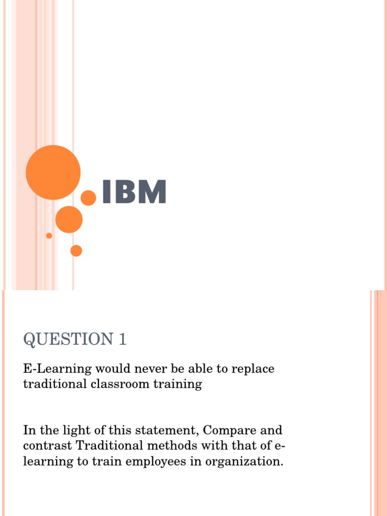 ibm case study questions and answers